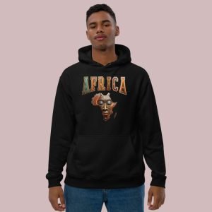 hoodie africa map africa fashion