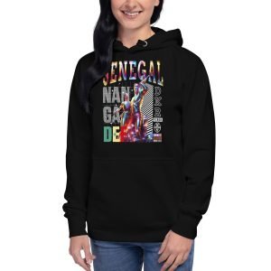 Alternative view of Monument de la Renaissance Senegal-Inspired Hoodie