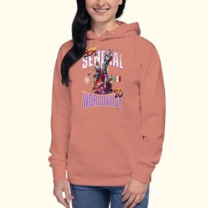 hoodie senegal monument color rose